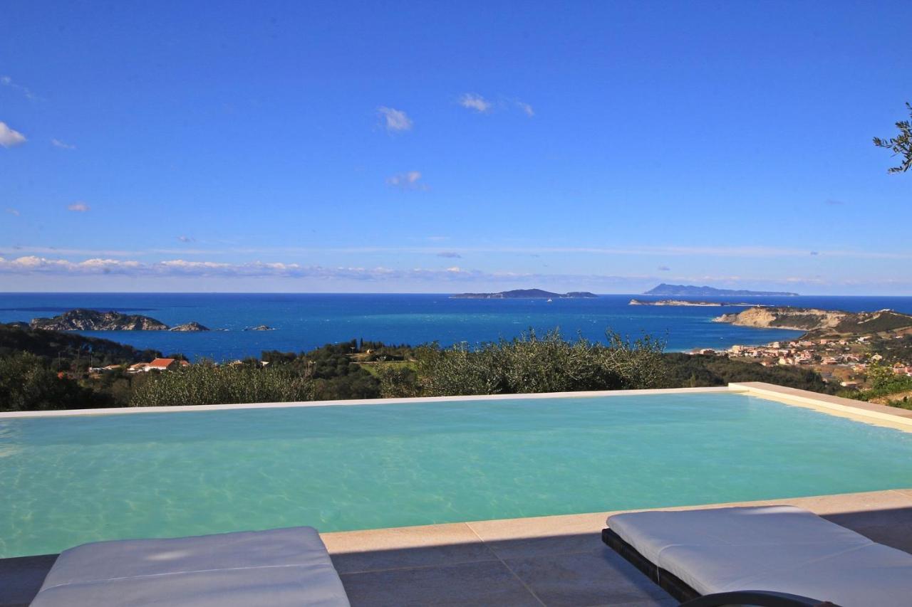 Sunset Sea View Villa 3 Agios Georgios Pagon Exteriér fotografie