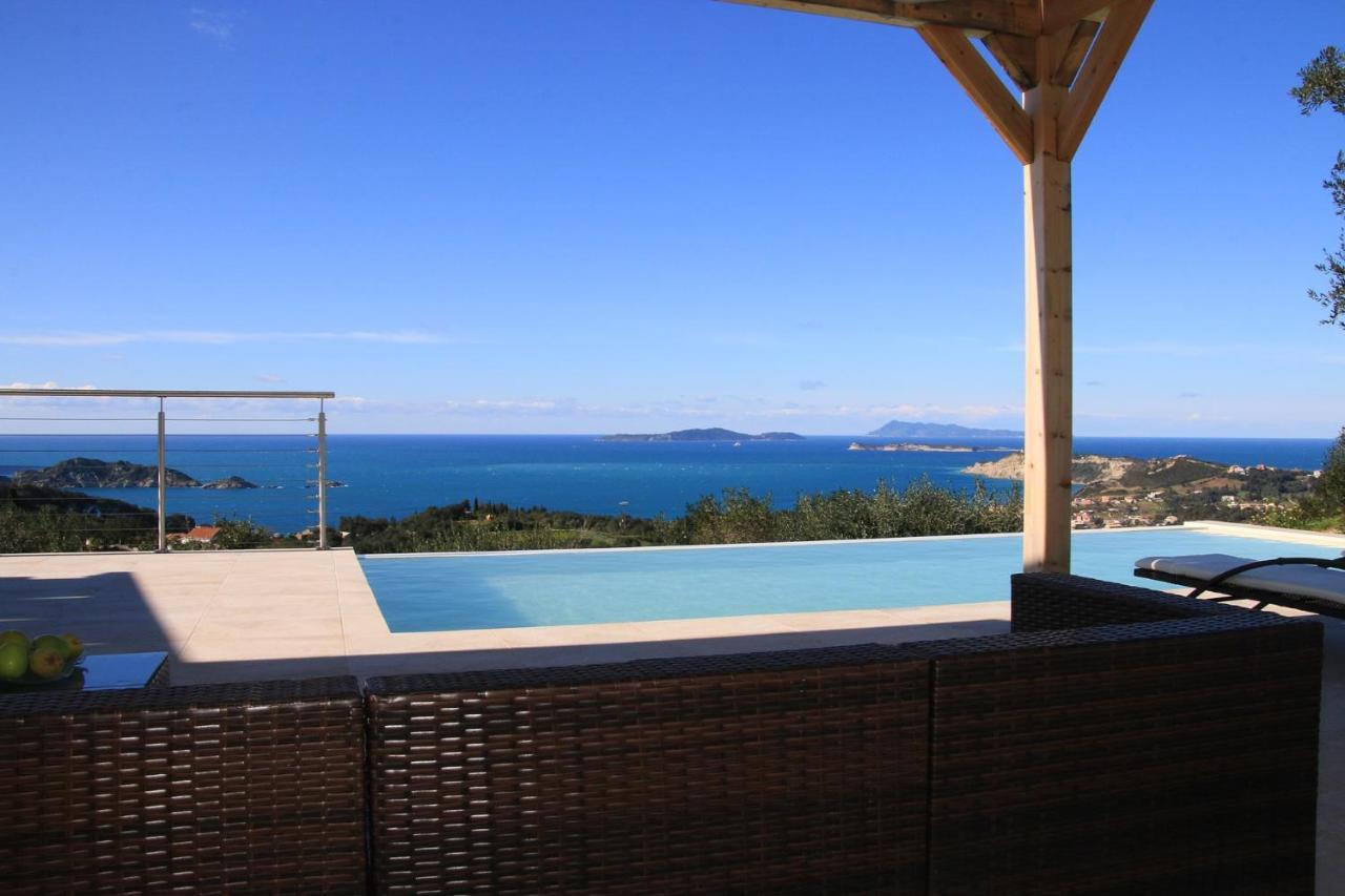 Sunset Sea View Villa 3 Agios Georgios Pagon Exteriér fotografie