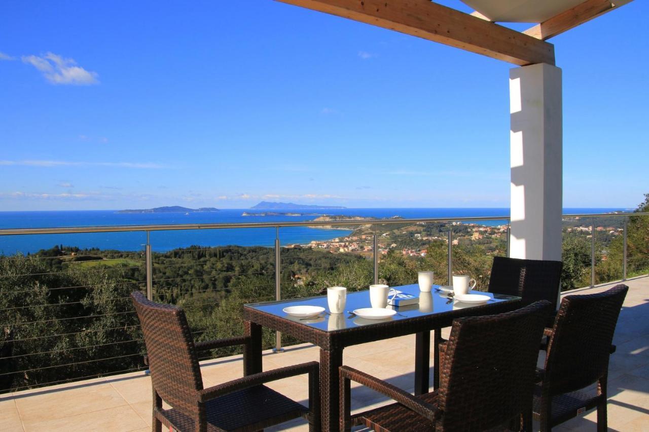 Sunset Sea View Villa 3 Agios Georgios Pagon Exteriér fotografie